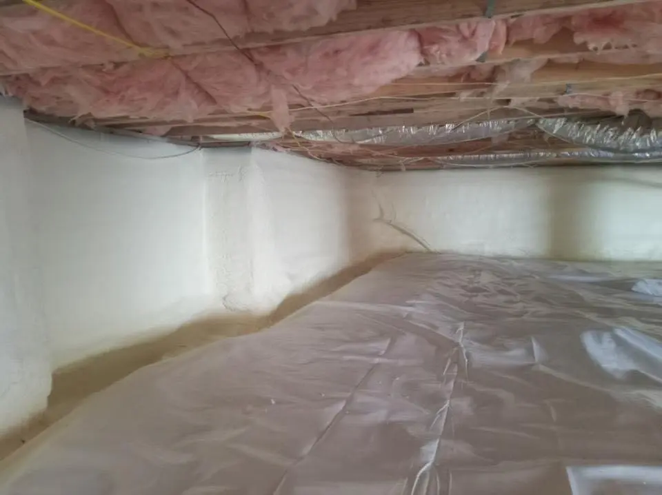 Crawl space encapsulation with closed-cell spray foam for Roof Maintenance in Lake San Marcos